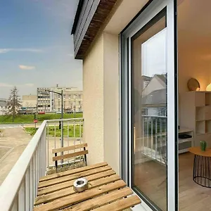 L'escapade - Centre - Parking - Balcon Appartement Rennes